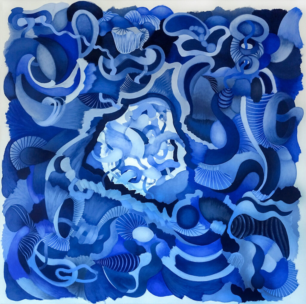 MEET THE ARTIST: Andrea Santarelli, creando paisajes fantásticos entre el bosque y el mar 5 monocromatico